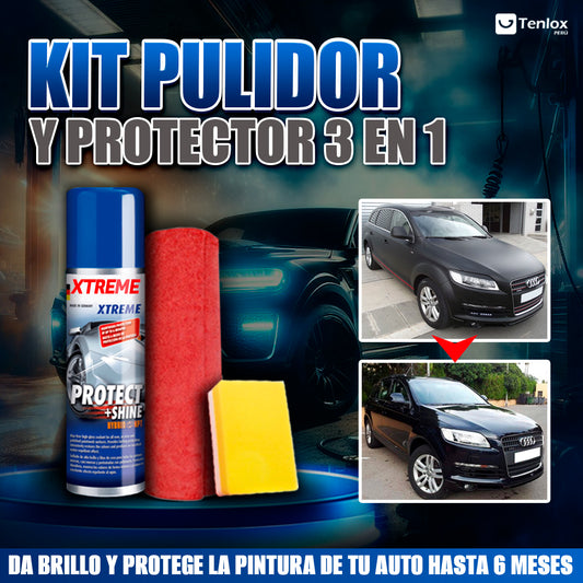 KIT PULIDOR Y PROTECTOR PINTURA 3 EN 1