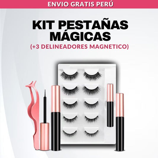 KIT PESTAÑAS MAGICAS (3 DELINEADORES) EDICION