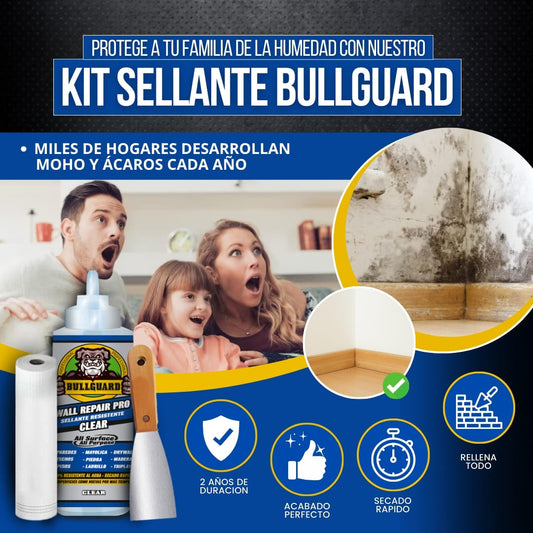 KIT SELLANTE REPARADOR + ESPATULA + MALLA ANTIHUMEDAD T9